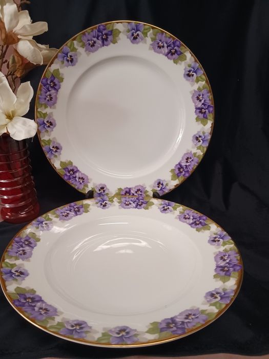 Rosenthal duzy polmisek misa Victoria Luise bratki