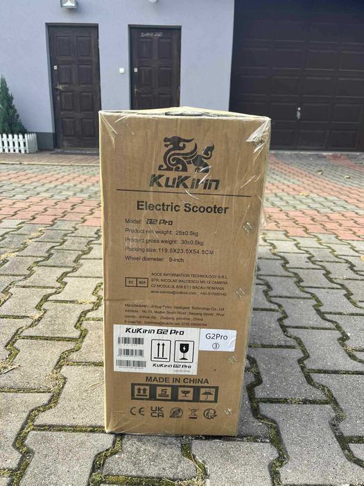 Hulajnoga Elektryczna KuKirin G2 Pro – Silnik 1000W, 2025