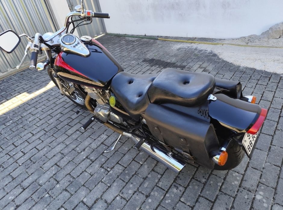 Kawasaki Vulcan 500 troco por jipe