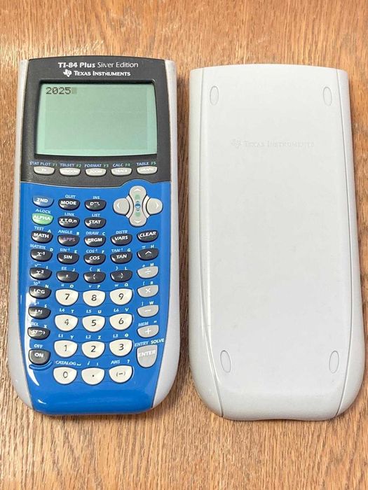Calculadora gráfica TI-84 Plus silver edition