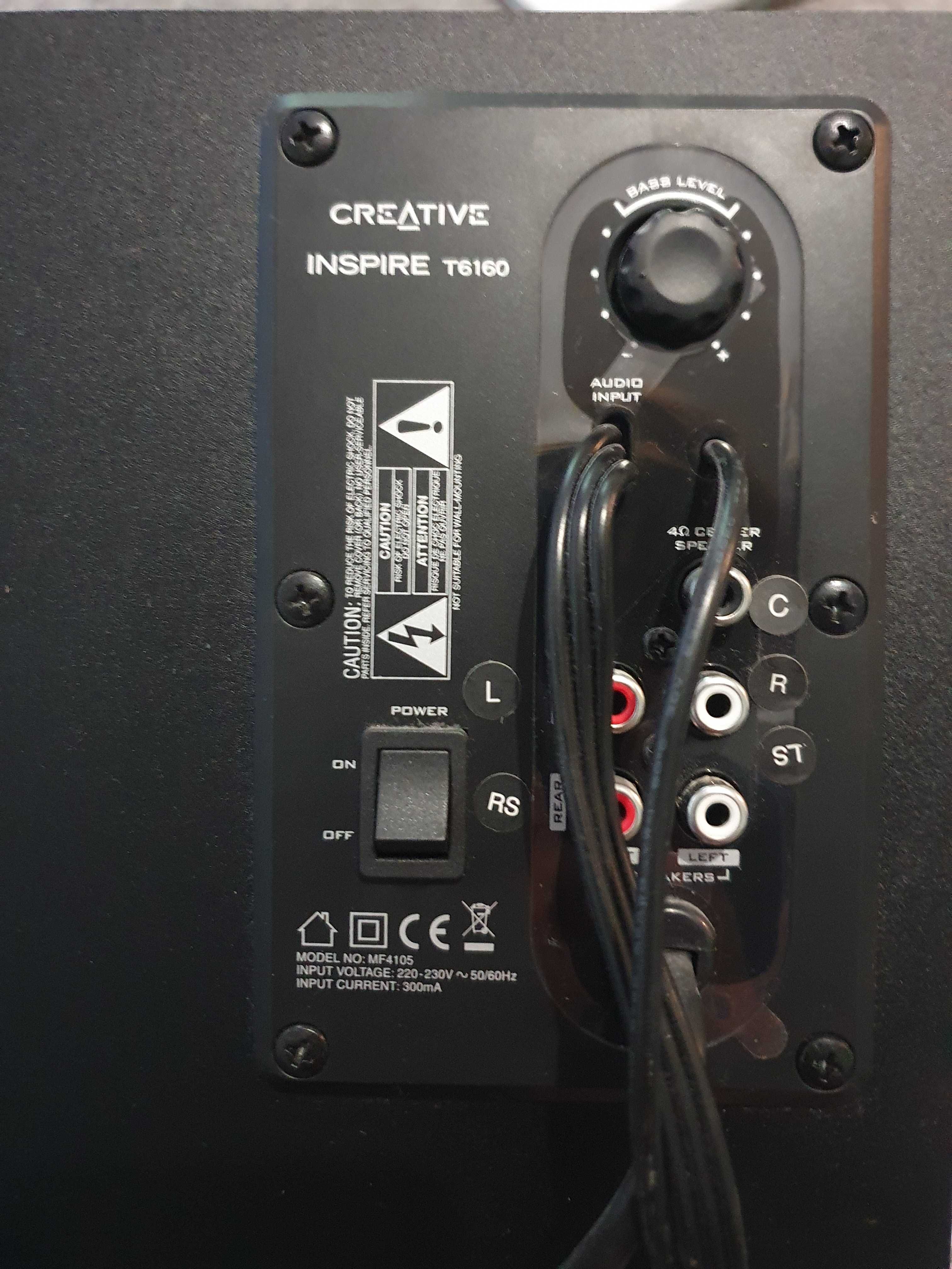 Głośniki komputerowe CREATIVE INSPIRE T6160