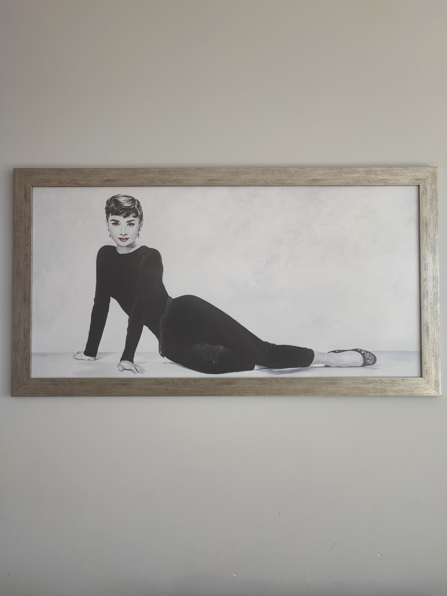 Obraz Audrey Hepburn z ramą