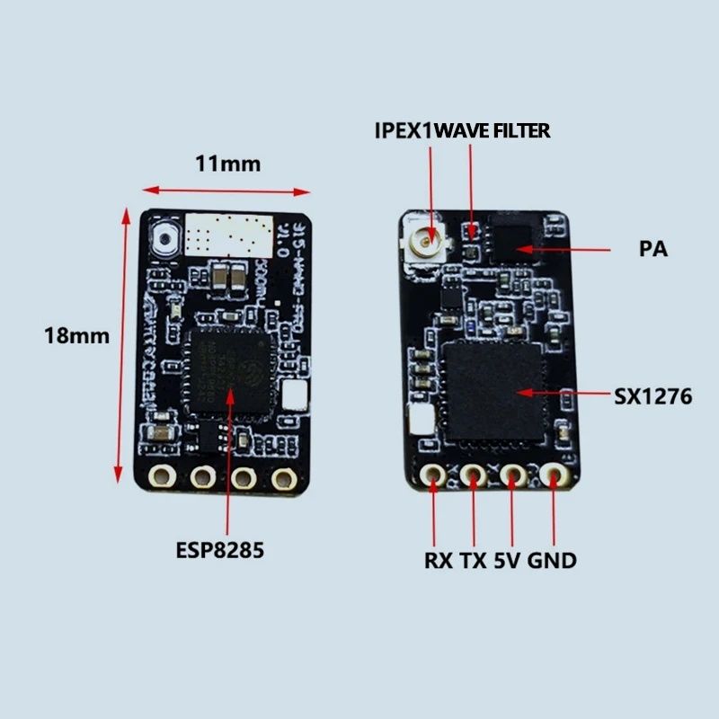 Приёмник 500mW ! BAYCK ExpressLRS 915MHz Nano Pro.