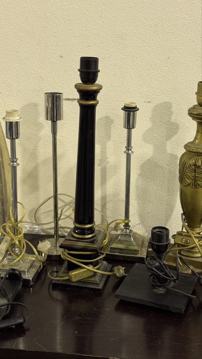 Vários caanderios e ilumincação