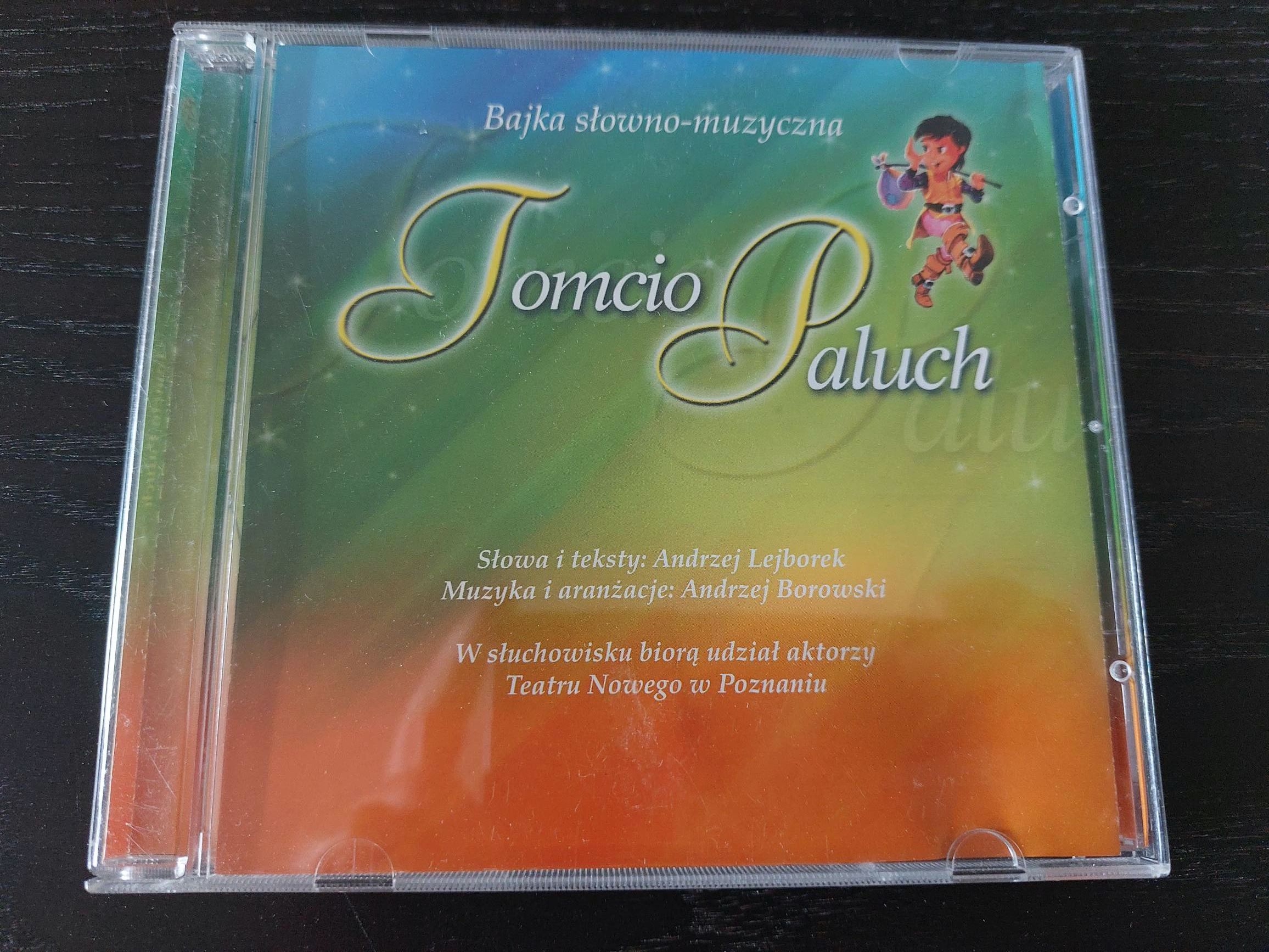 Tomcio Paluch bajka słowno-muzyczna płyta CD