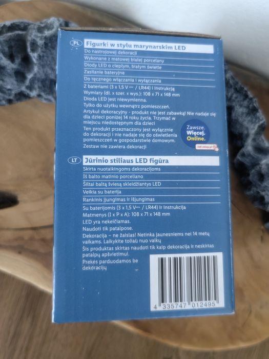 Lampka w stylu marynarskim Led