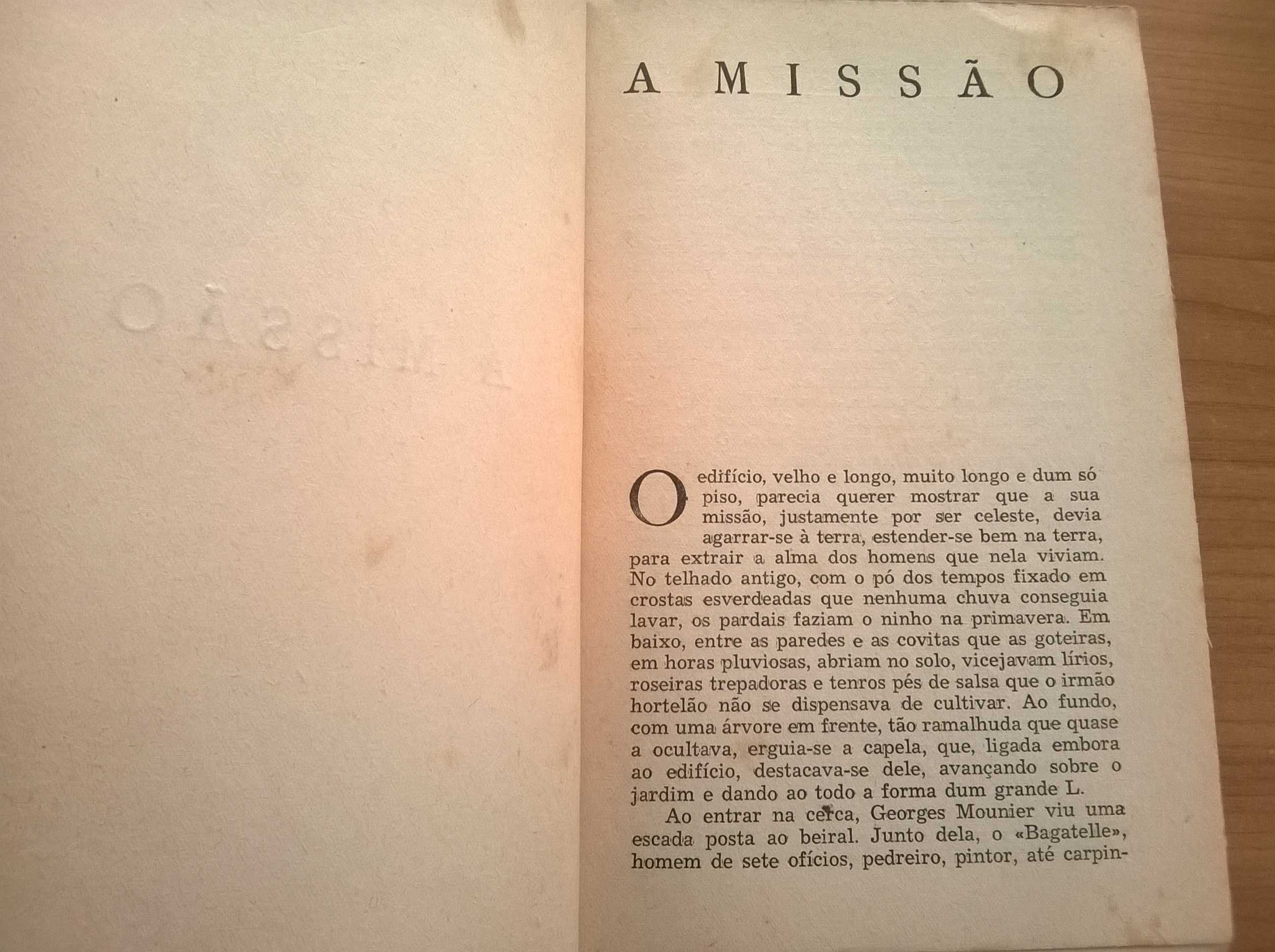 A Missão (3 novelas) - Ferreira de Castro (portes grátis)
