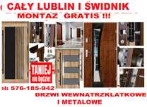 Drzwi ZEWNĘTRZNE wejściowe wewnątrzklatkowe do mieszkania w bloku