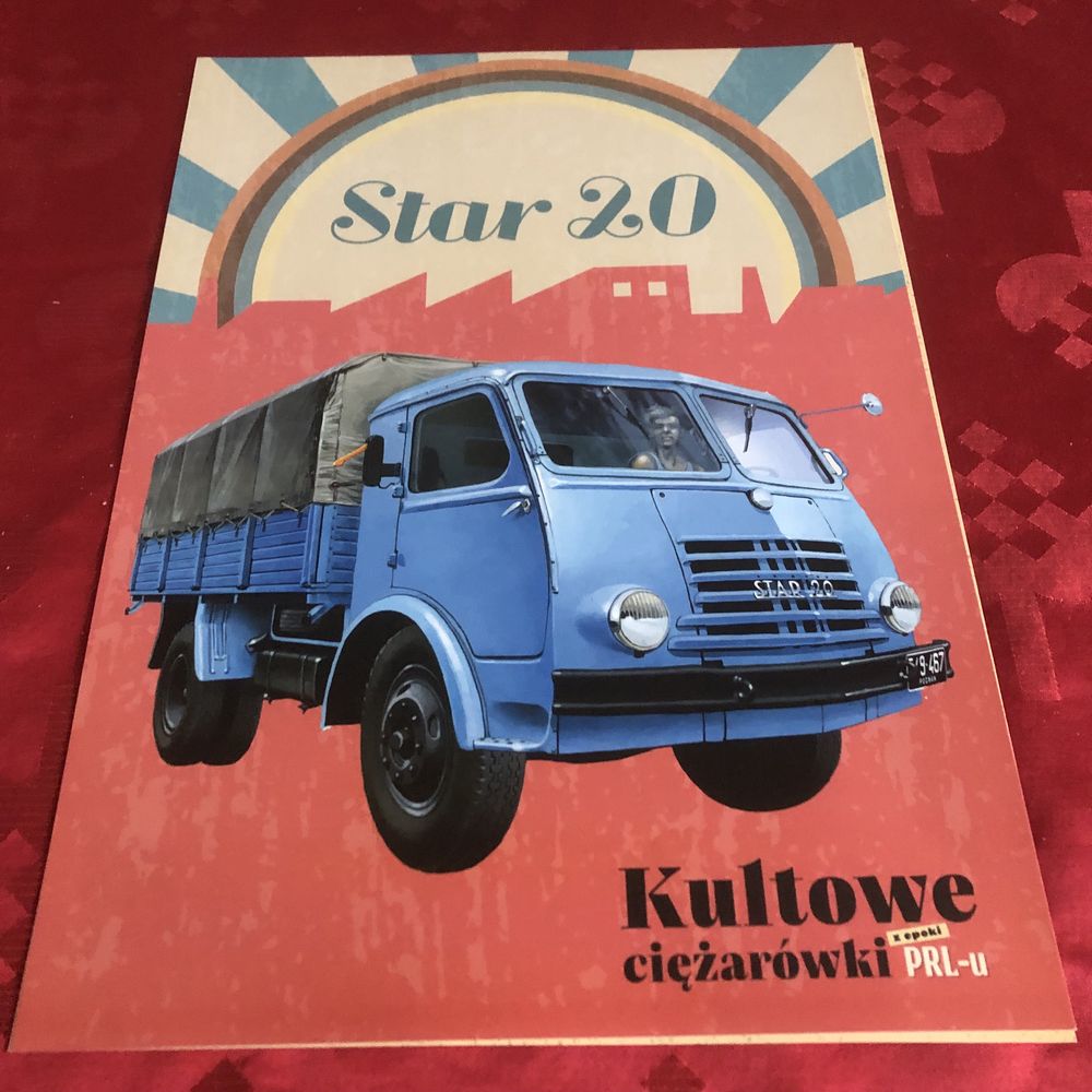 Plakat Kultowe ciężarówki Star 20