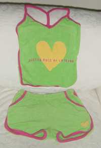 Conjunto Verão p/ menina T 10A Top + calção AGATHA RUIZ DE LA PRADA