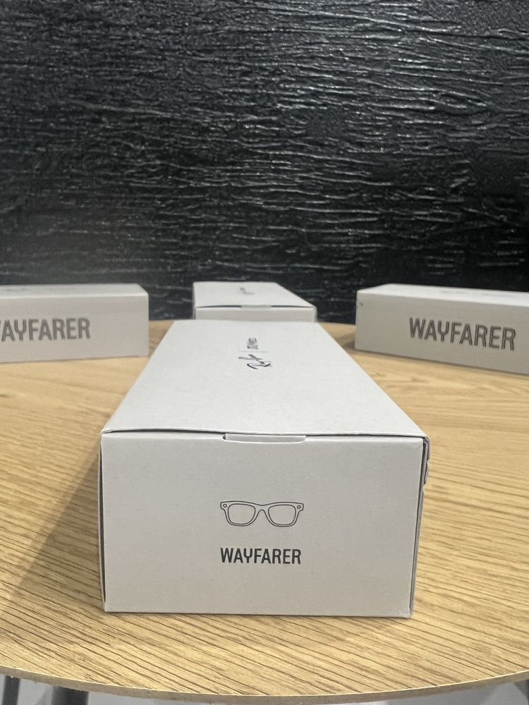 Ray-Ban Meta Wayfarer Matte Black/Graphite size XXL