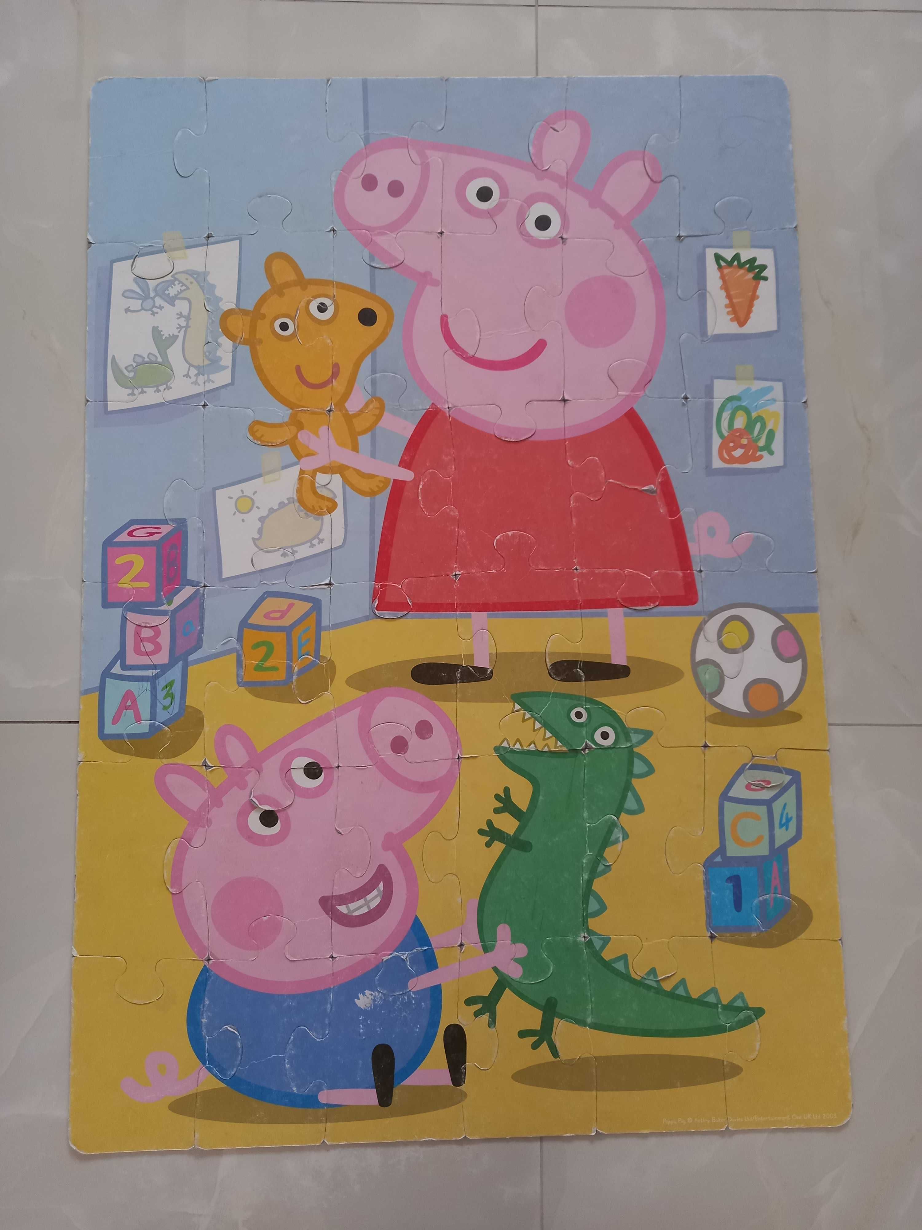 Puzzle Trefl Gigant Świnka Peppa