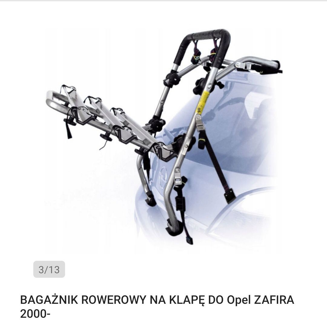 Bagażnik na 3 rowery Opel Zafira