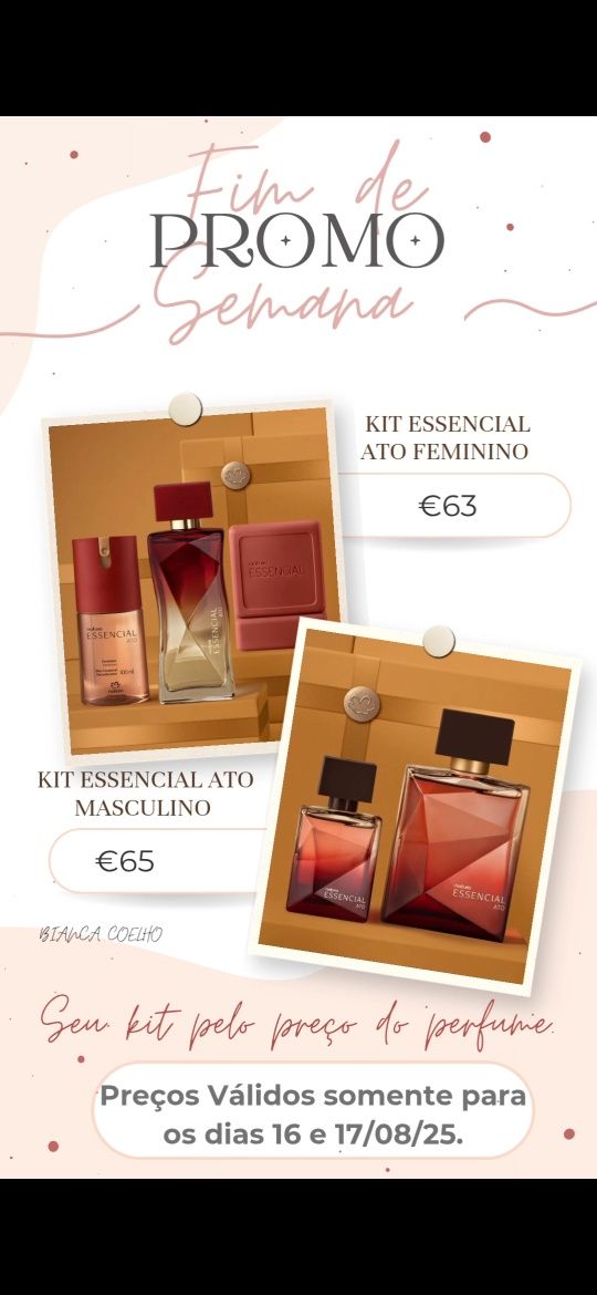 Promoção Fim de Semana 16 e 17/08