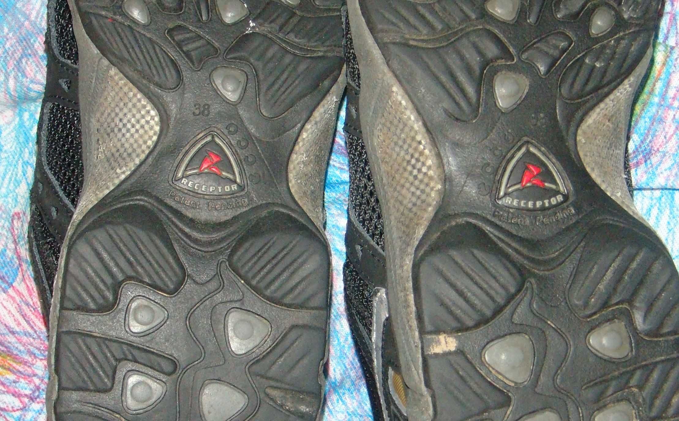 ECCO sportowe sneakersy 38 skóra sandały