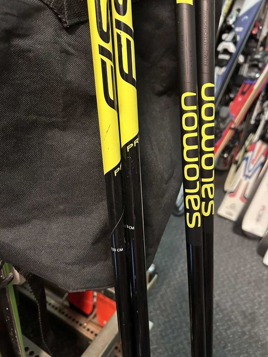 Nowe kije narciarskie 120 cm- Salomon, Atomic, Fischer/Sklep-Serwis