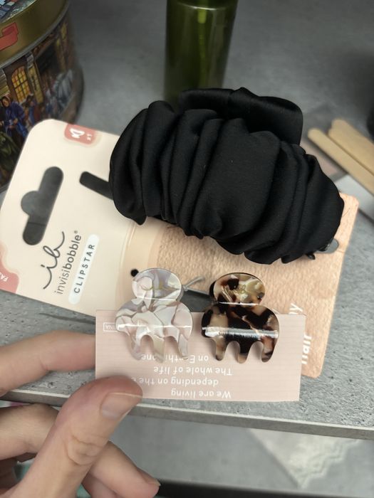 Краб Заколка шовкова для волосся Invisibobble Clipstar