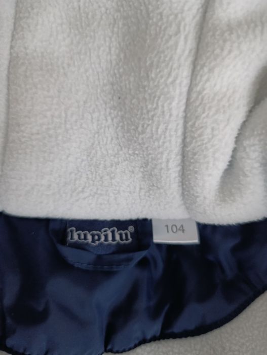 Ładna kurtka dziewczęca zimowa marki Lupilu rozmiar 104