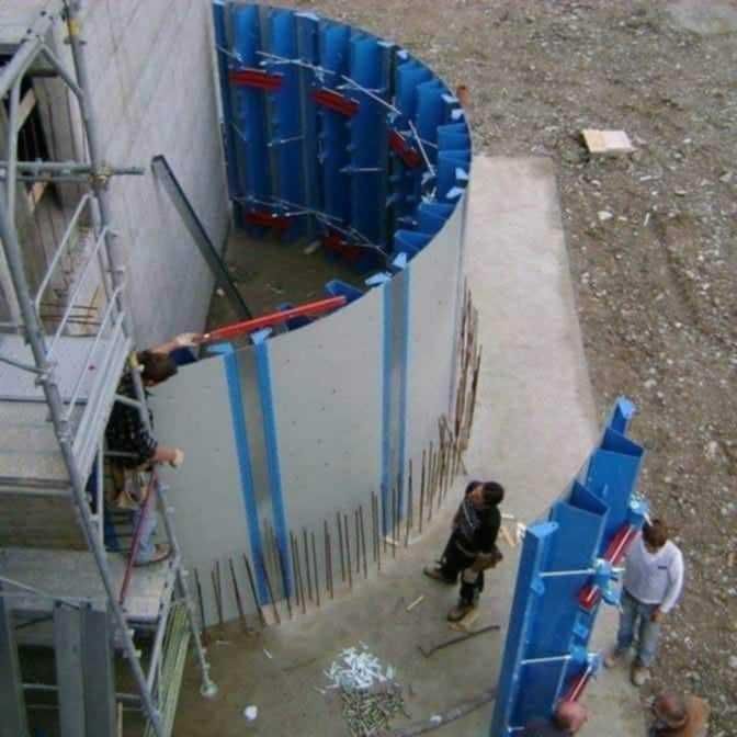 Cofragem Muro em ferro