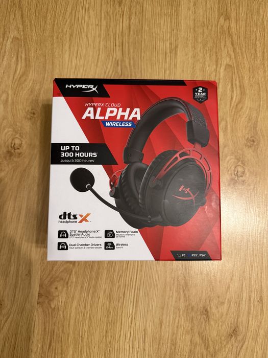Sluchawki HyperX Cloud Alpha Wireless