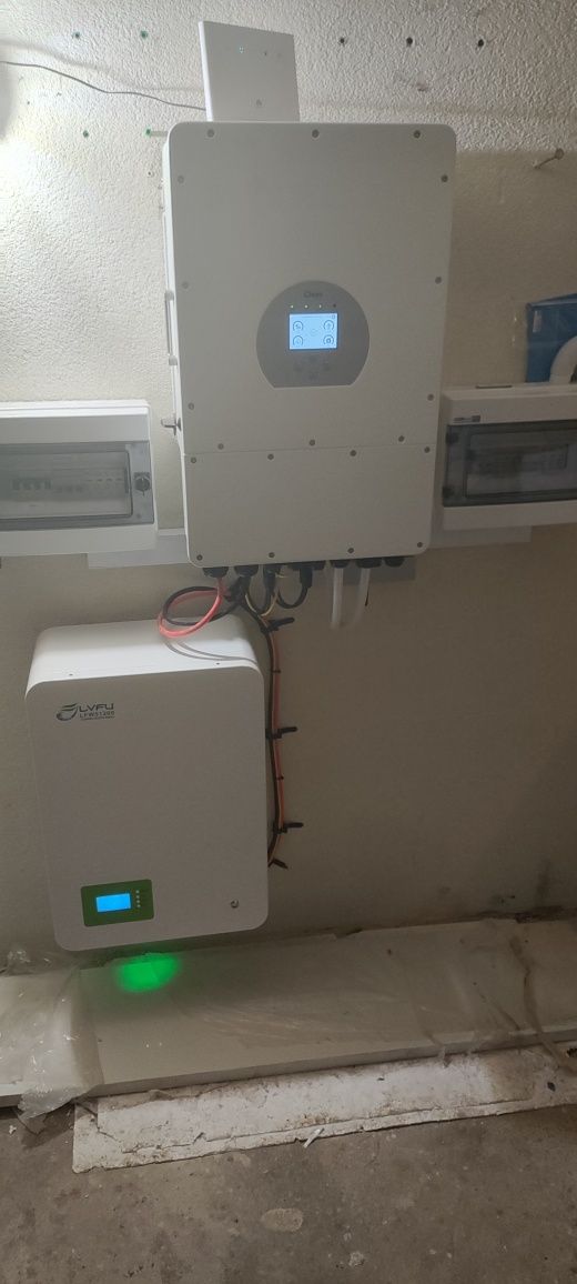 Zestaw instalacji fotowoltaicznej mocy 6kw z magazynem energii 5,12kwh