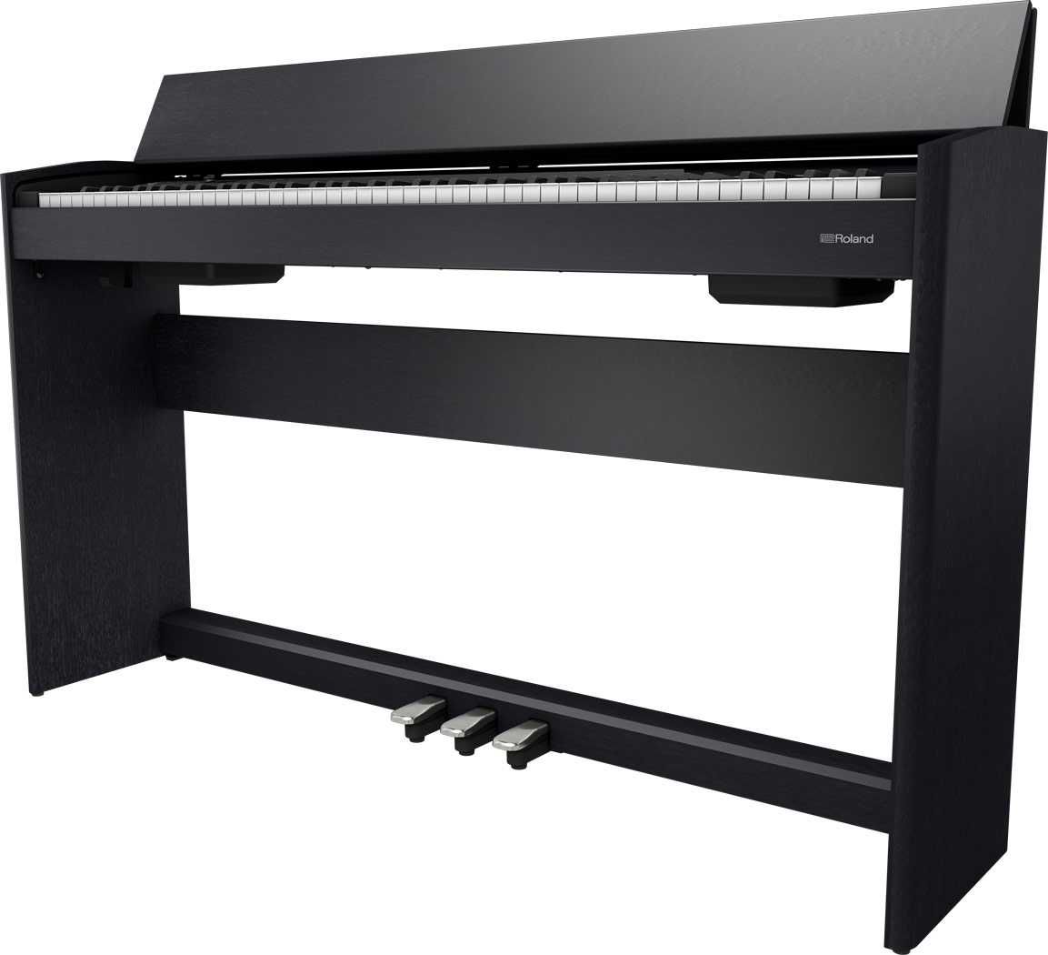 ROLAND F701 Czarne Pianino do nowoczesnego domu