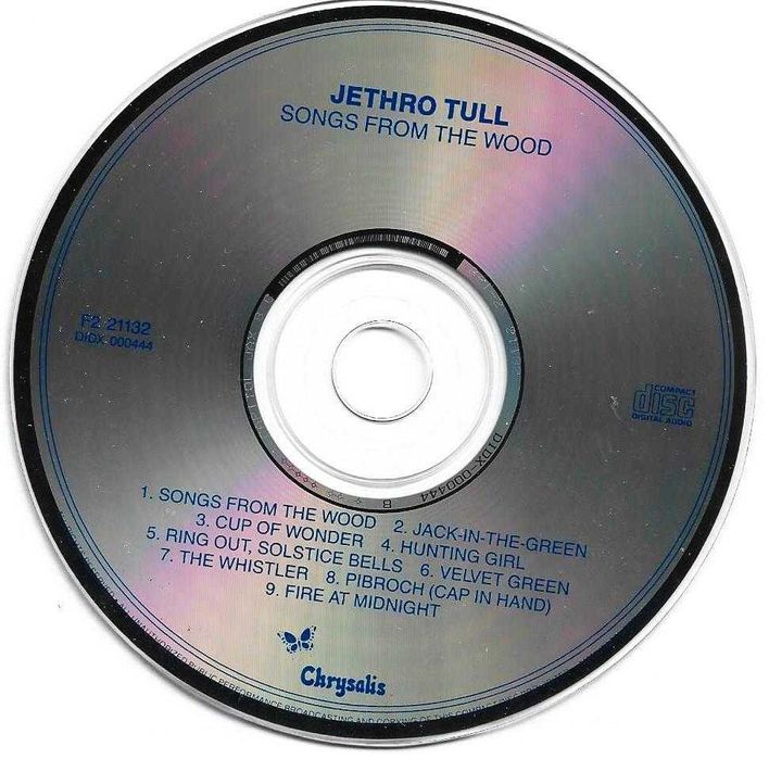 Jethro Tull - - - - - Songs From The Wood - - - - - CD