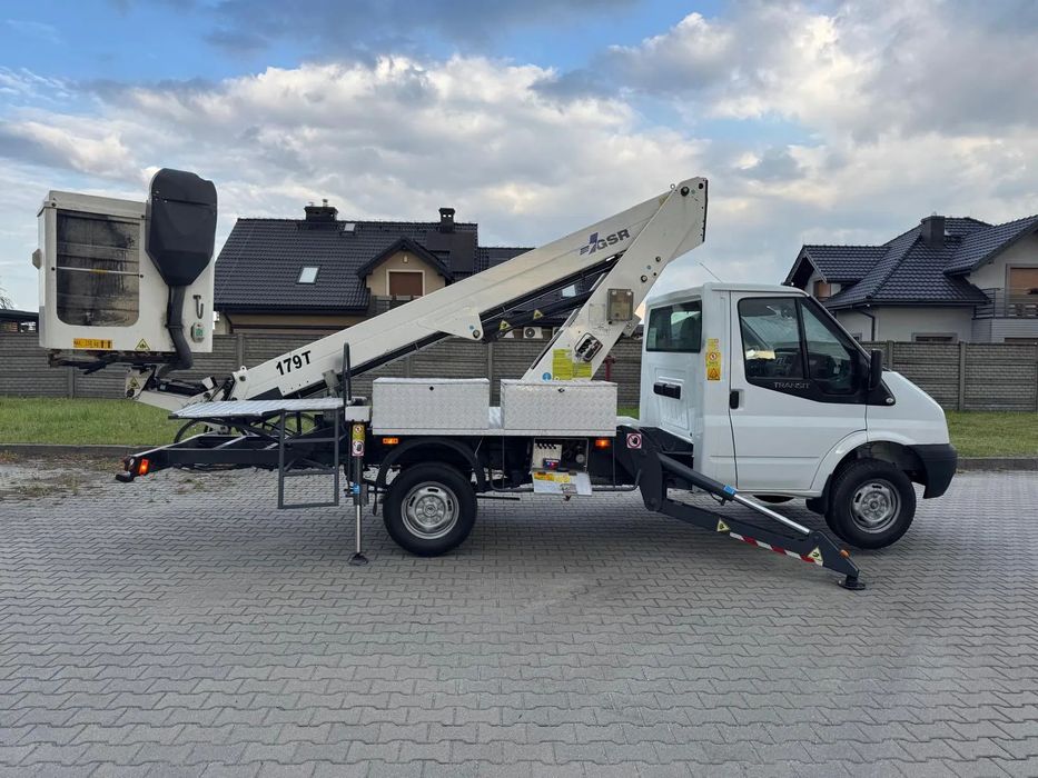 Ford Transit Podnośnik koszowy, zwyżka GSR 17m, Ford z napędem 4x4