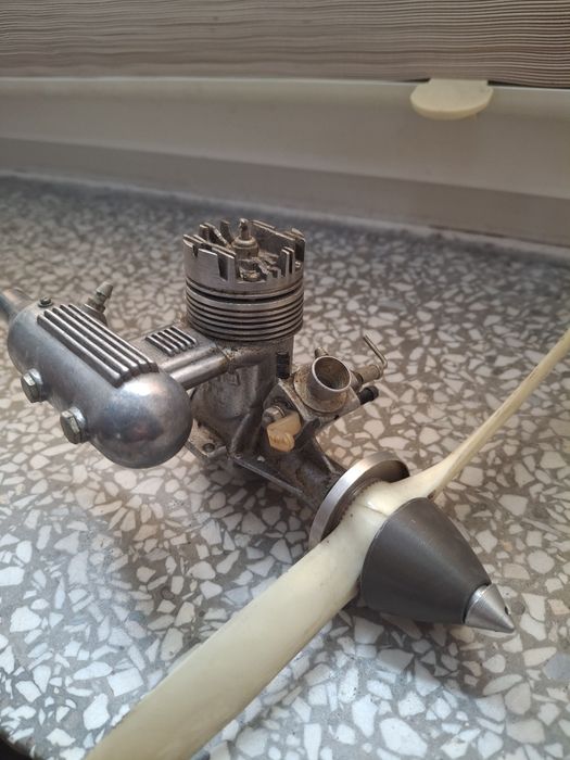 OKAZJA Silnik modelarski Raduga 7L 7ccm radziecki