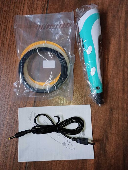 Długopis 3D dla dziecka PEN Niebieski + filament Gratis