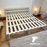 Кровать из дерева в стиле loft /поддонов/паллет