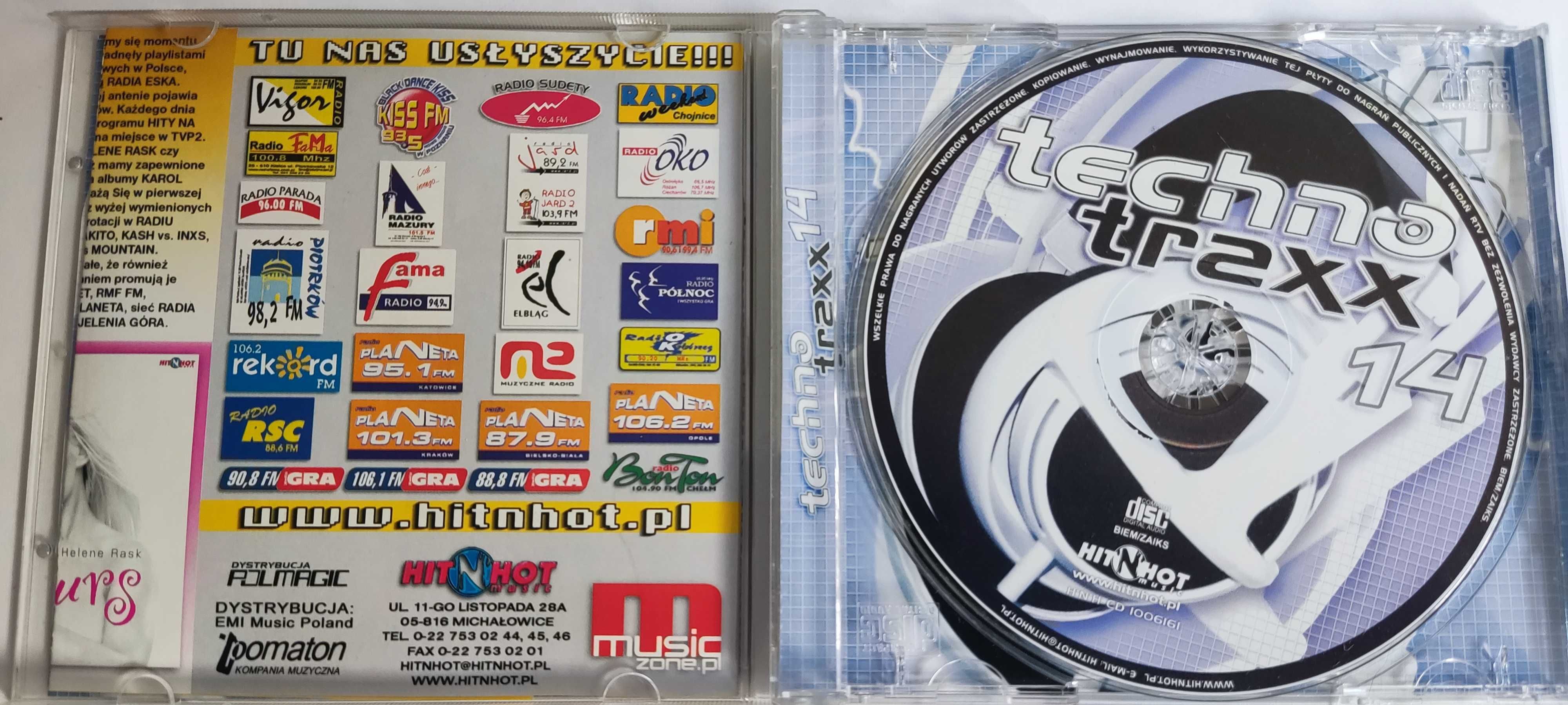 Techno Traxx Vol. 14 (2001, ZYX Music) | CD VG+ | Kultowa kompilacja!