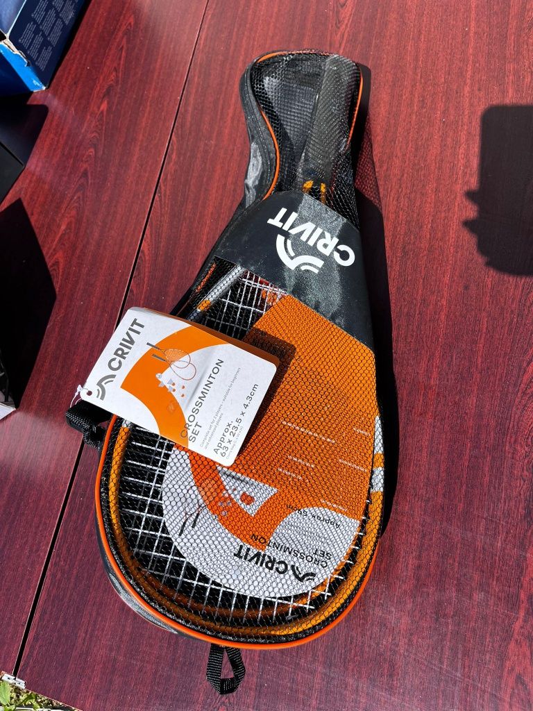 Zestaw do Rapid Ball Crivit – 2 rakiety, 5 lotek, piłka, torba