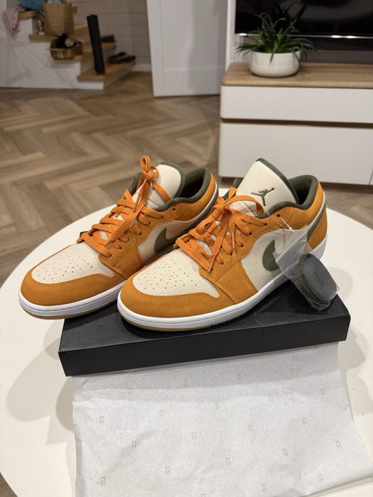 jordan 1 low se olive-light