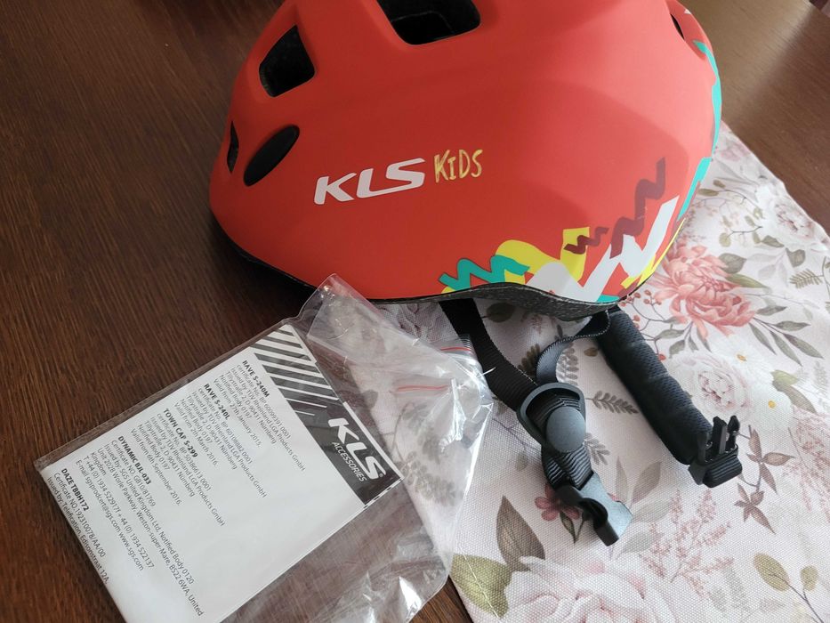 Kask zigzag czerwony XS