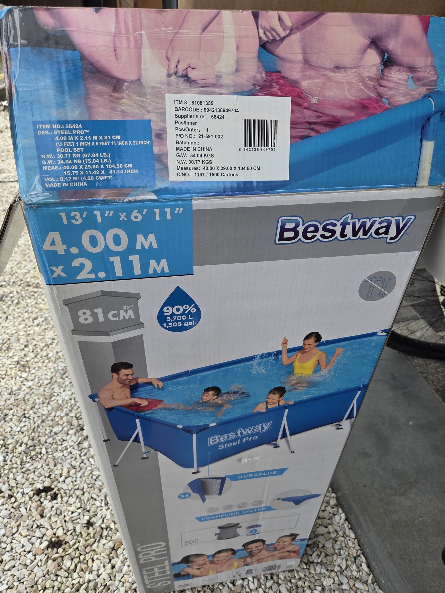 Basen bestway 4m