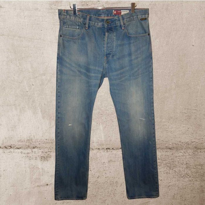 Джинсы G-STAR RAW Dakota Regular Straight. Denim Japanese Fabric.