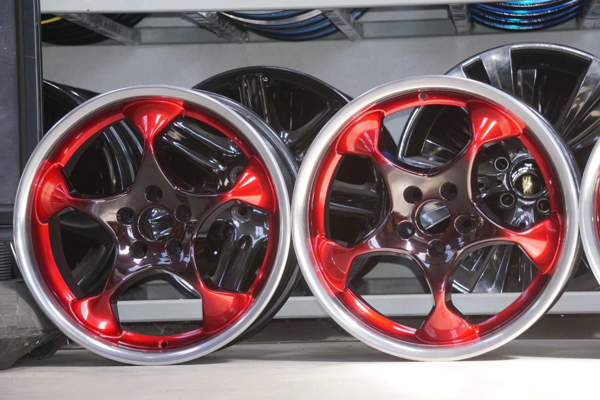 Alufelgi Schmidt Space 5x108 8,5Jx18 et35 cb60,1 red candy i rant