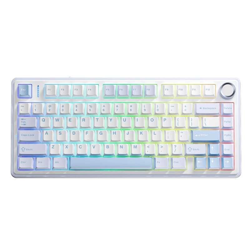 ‼️ NEW ‼️ БАГАТО КОЛЬОРІВ Механічна клавіатура AULA F75 4000 mAh RGB