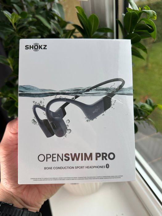 Słuchawki SHOKZ OpenSwim Pro Wodoodporne Szary