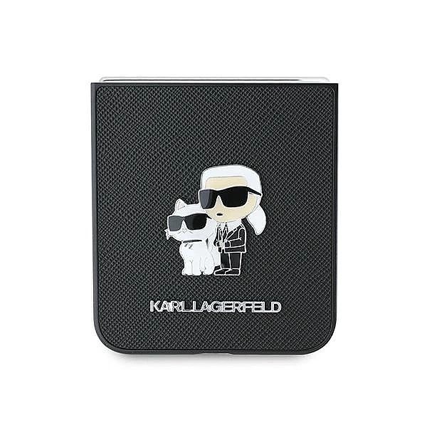 Etui Karl Lagerfeld Saffiano Metal Pin na Samsung Galaxy Z Flip 6 - cz