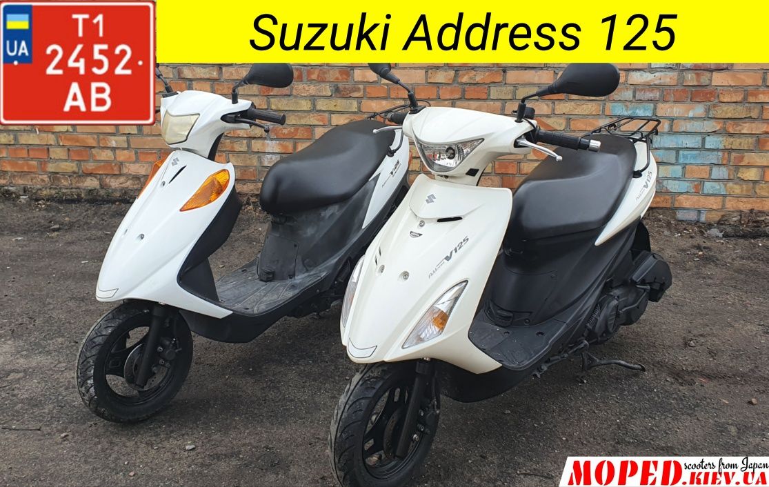 Скутер Suzuki Address 125G-S купить мопед Glovo SA36 pcx lets доставка