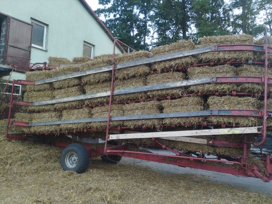 Przyczepa fella ba 125 kemper be 125 przyczepa samozbierająca kostki