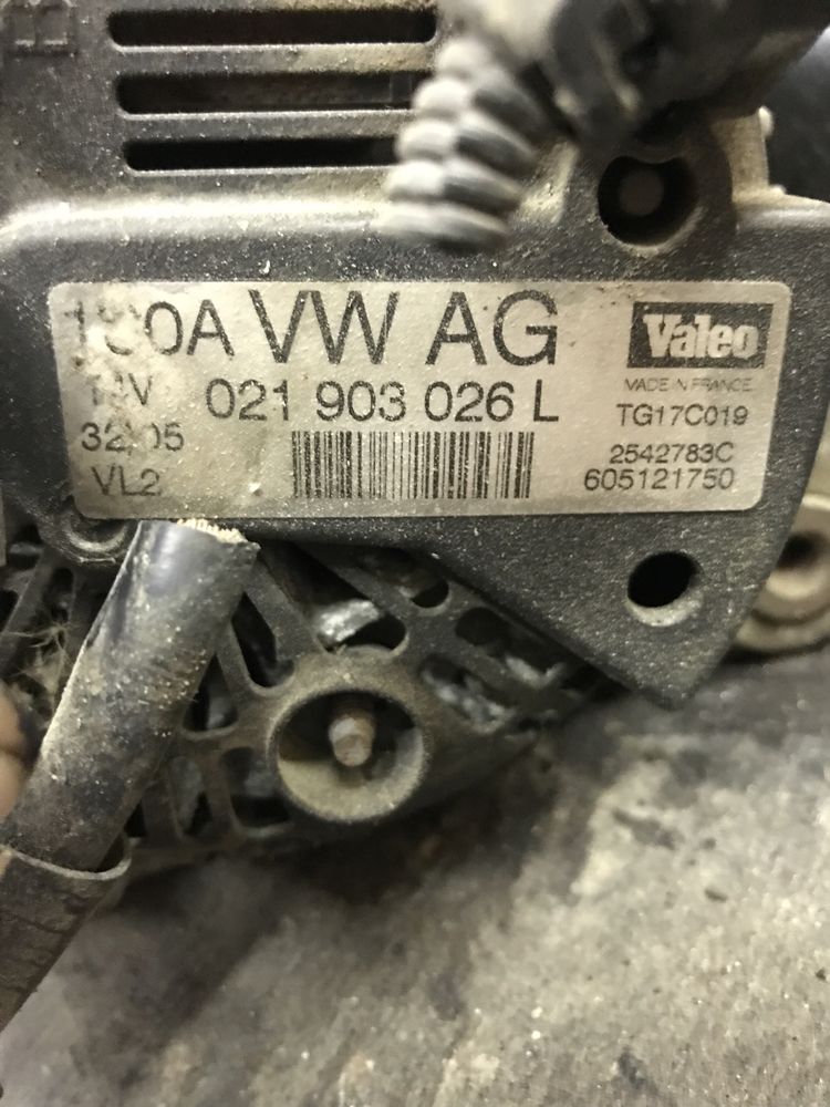 Alternator /VW /2.0 tdi /BMP / passat b6/golf5/octawia 2/audi a3 /