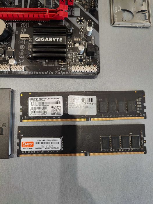 Процесор i3 8100 + Материнська плата B360M H + Пам'ять 16Gbt + SSD