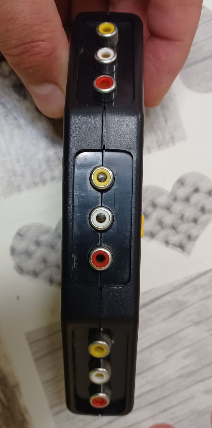 Tripla Selector Audio Video AV