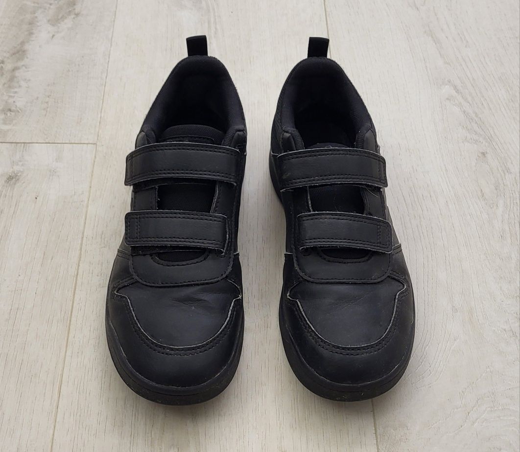 Adidas buty sportowe skóra ekologiczna czarny rozmiar 35
