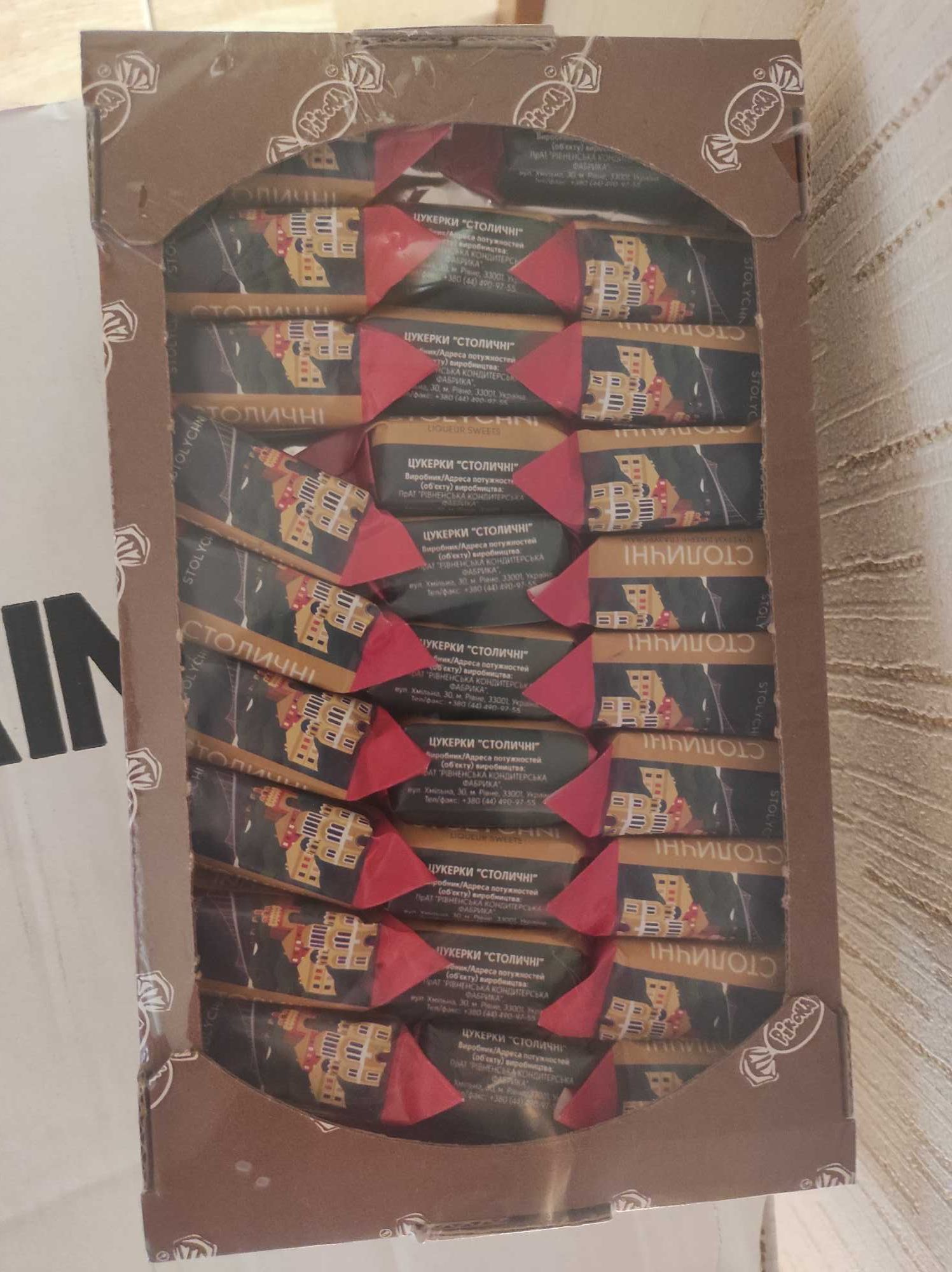 Цукерки столичні оригінальні  Ріконд