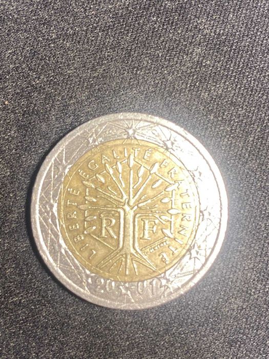 Moeda 2 Euros França 2001