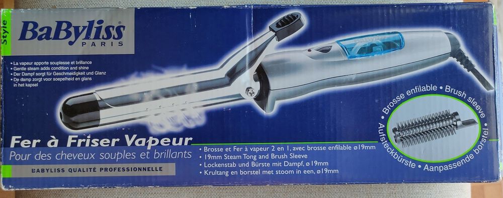 Ferro de ondulação a vapor